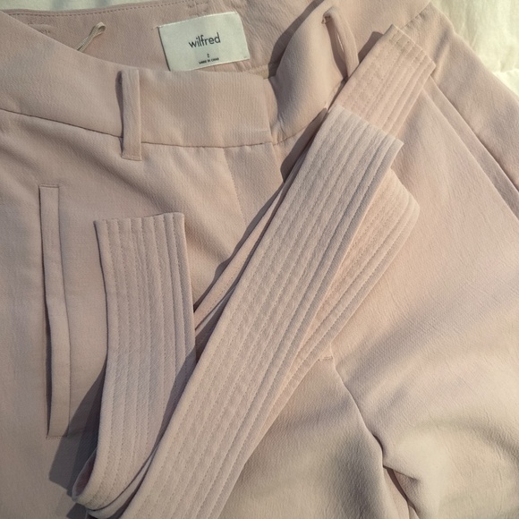 Wilfred tie front pants pink - Picture 8 of 8
